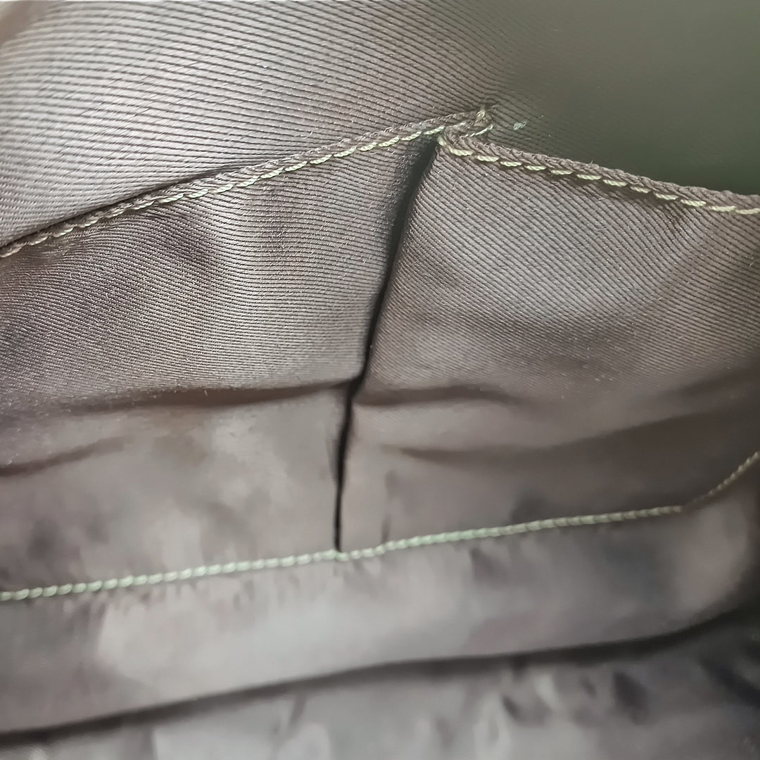Mini Duffel Bag in Crazy Horse Leather