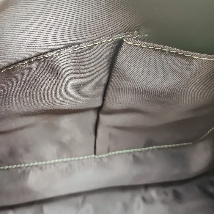 Mini Duffel Bag in Crazy Horse Leather