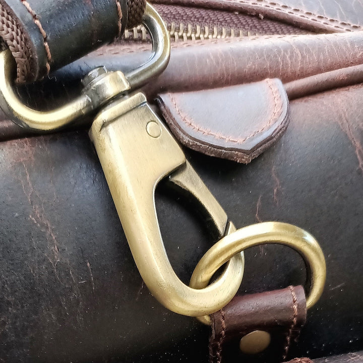 Hartwachsleder Reisetasche