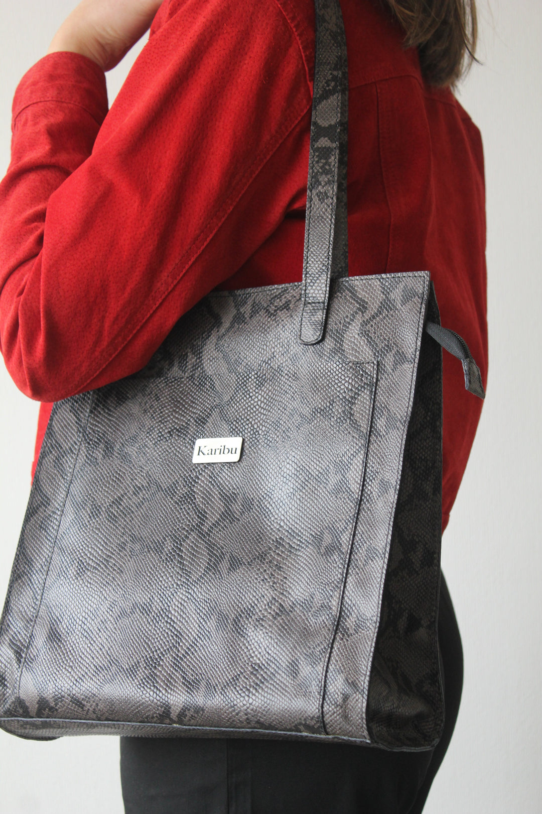 Maria Gris Snake Print Wallet