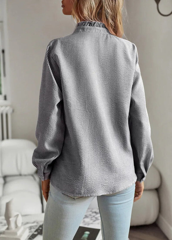 Edith | Elegante Bluse mit zauberhaften Rüschen
