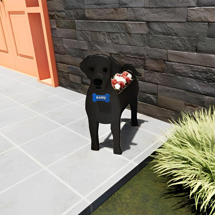 Labrador Flower Pot