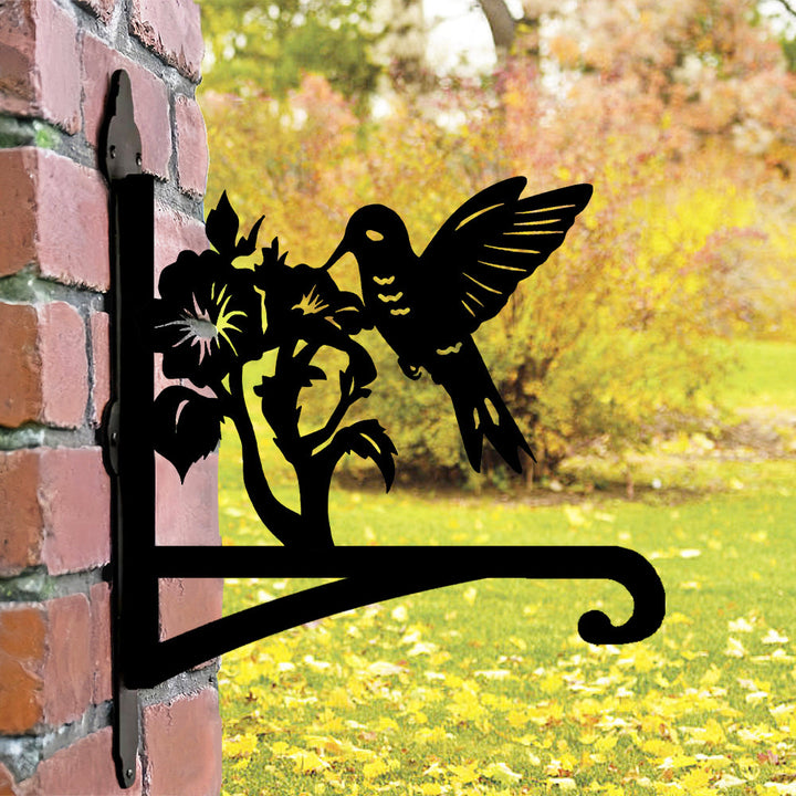 Kolibri und Blume Hängender Pflanzhalter