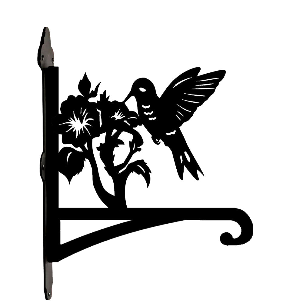 Kolibri und Blume Hängender Pflanzhalter