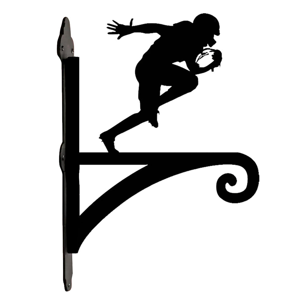 Rugby-Spieler Pflanzenhalter für Wand