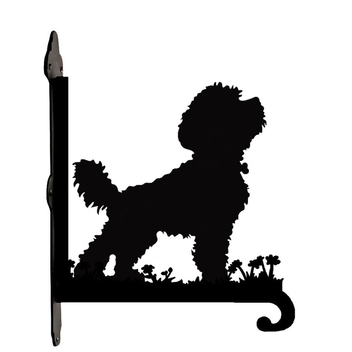 Bichon Frise Metall Pflanzenständer zum Hängen