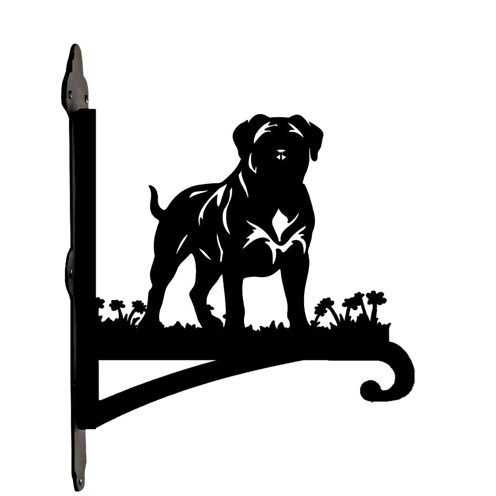 Bullmastiff Metall Pflanzenständer zum Hängen