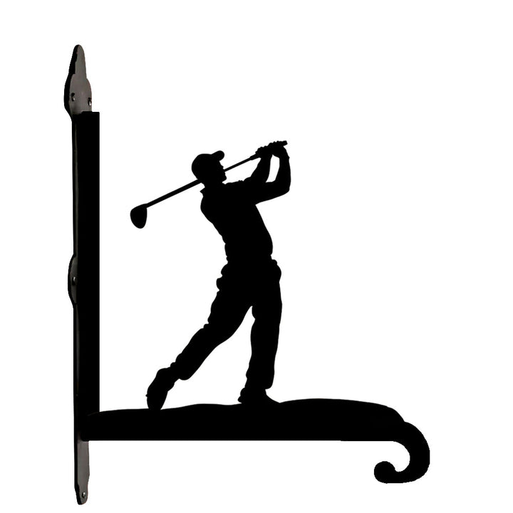 Metall Pflanzenständer für Golfer mit Halterung