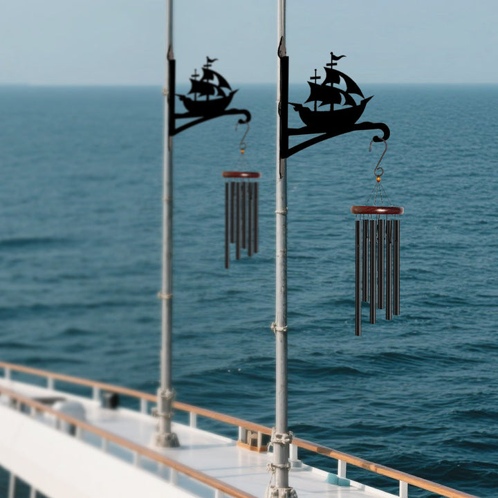 Metall Pflanzenständer in Segelboot-Design mit Bügel