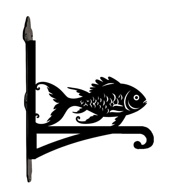 Koi-Fisch Metall Pflanzenständer mit Halterung