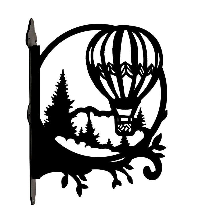 Metall Pflanzenständer im Heißluftballon-Design mit Bügel