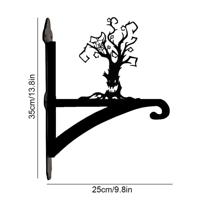 Halloween Totem Baum Metall Pflanzenständer mit Hängebügel