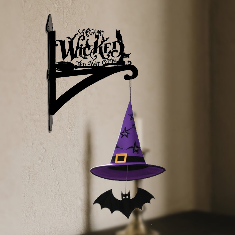 Personalisierter Metall Pflanzenständer für Halloween
