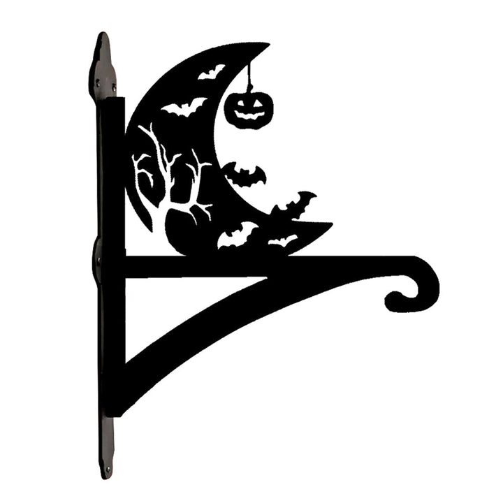 Halloween Mond Metall Pflanzständer mit Hängebügel
