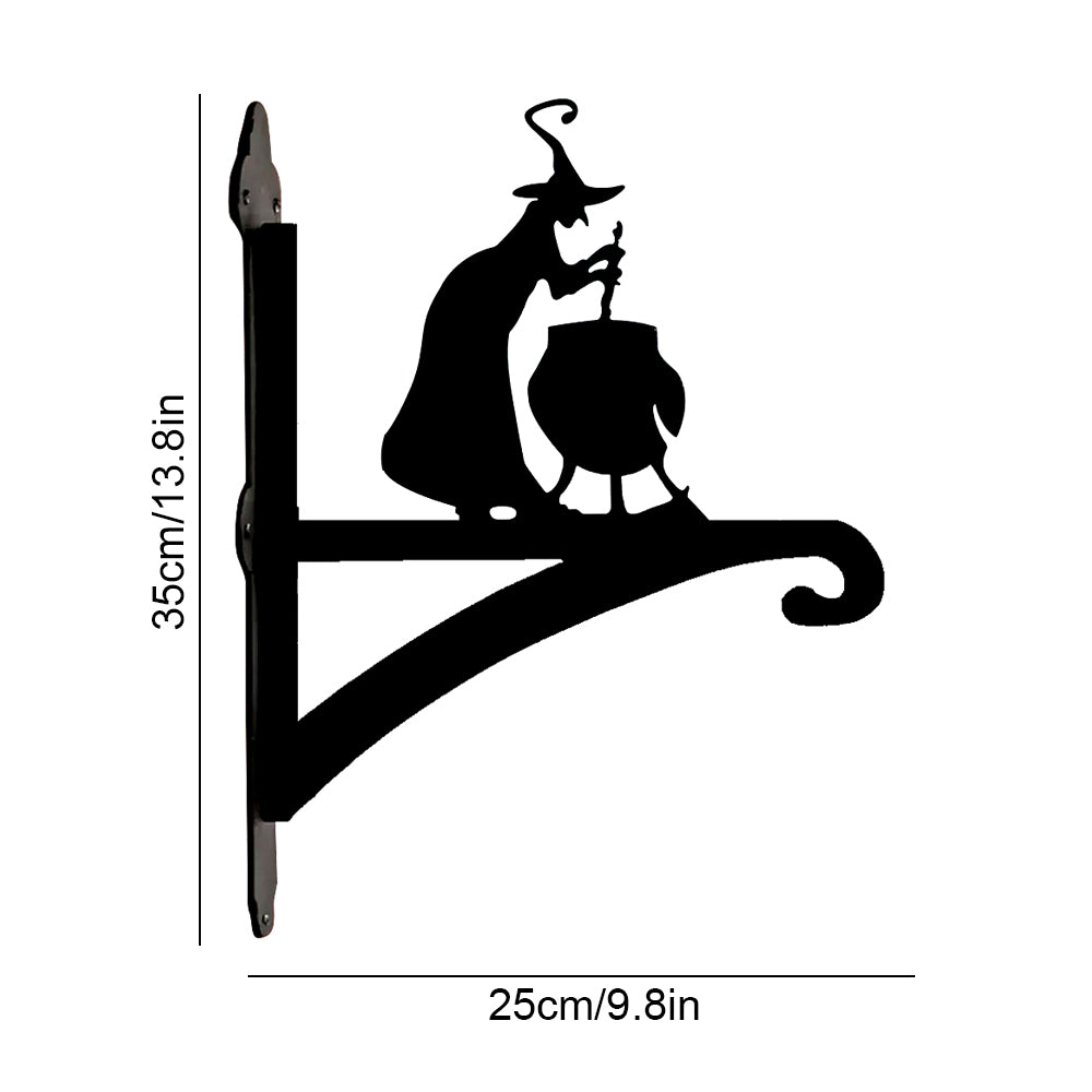 Metall Pflanzenständer mit Hängebügel im Hexenkessel-Design
