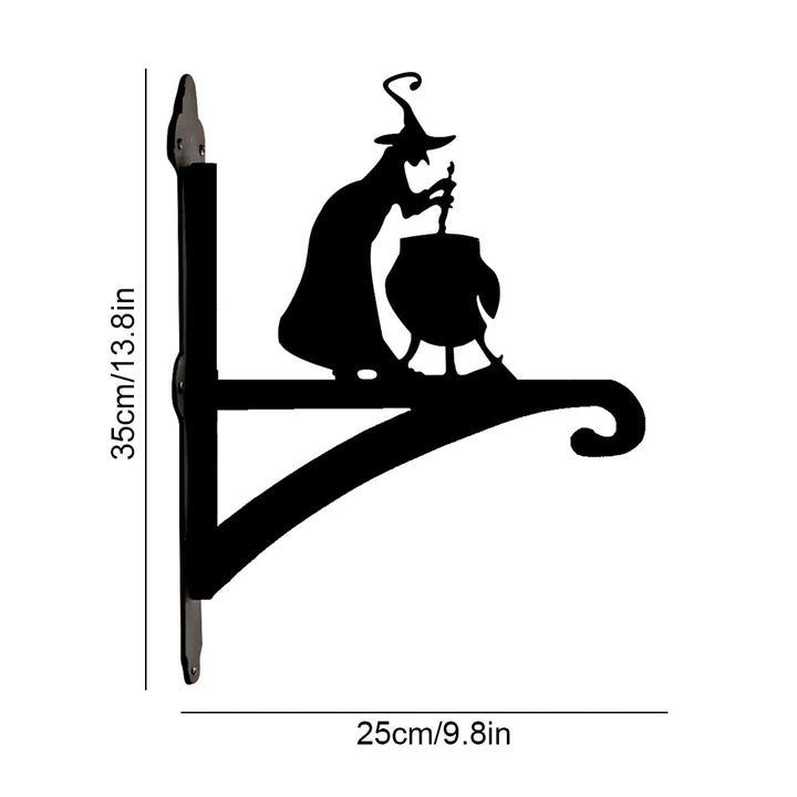 Metall Pflanzenständer mit Hängebügel im Hexenkessel-Design