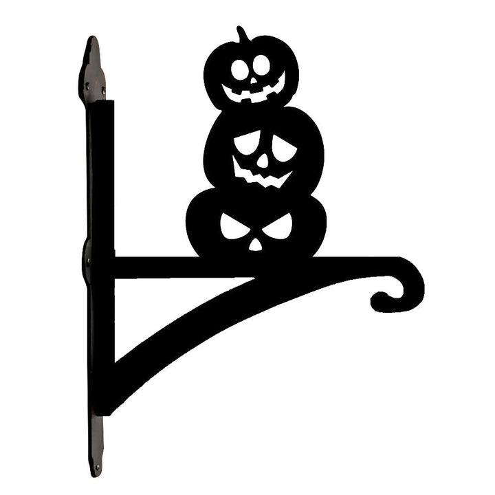 Metall Pflanzenständer mit Kürbis-Motiv für Halloween