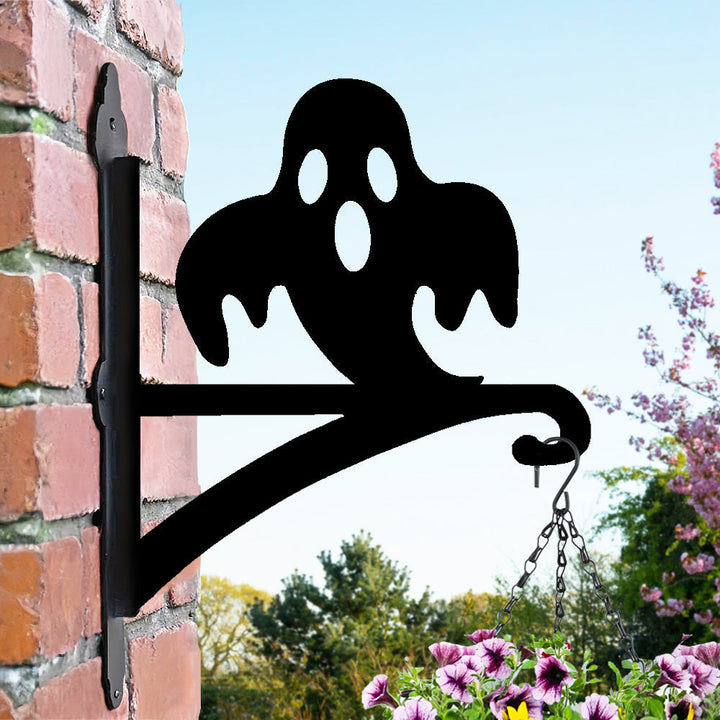 Halloween Geist Metall Pflanzenständer mit Hängebügel