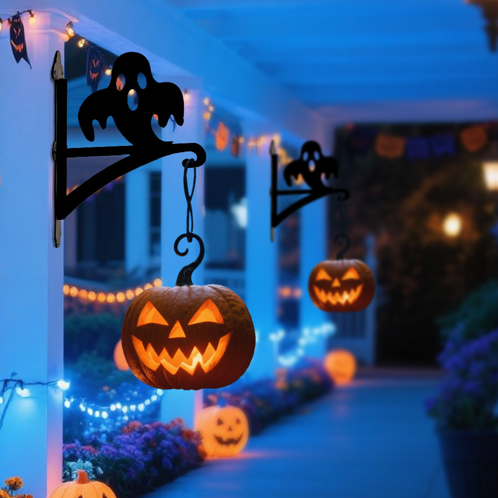 Halloween Geist Metall Pflanzenständer mit Hängebügel