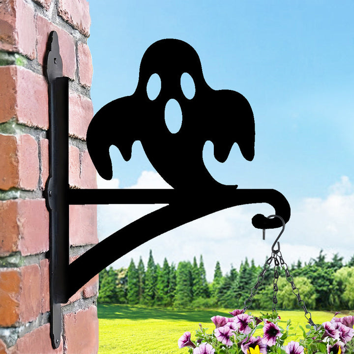 Halloween Geist Metall Pflanzenständer mit Hängebügel