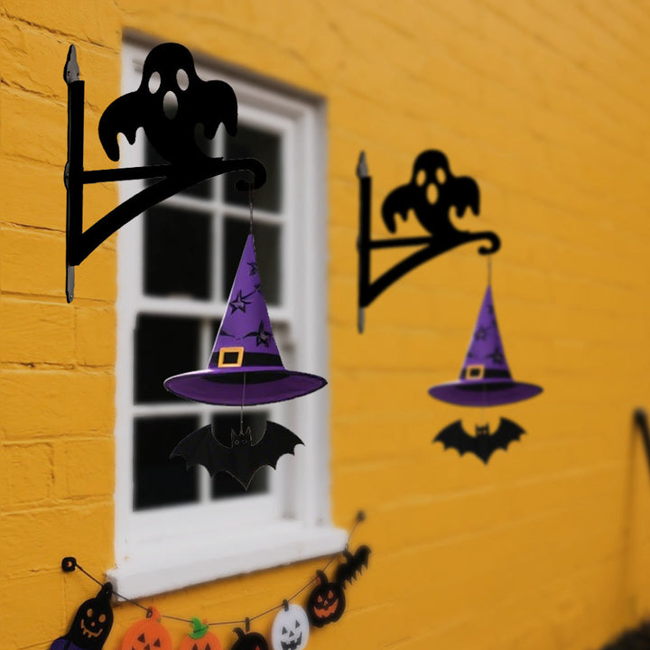 Halloween Geist Metall Pflanzenständer mit Hängebügel