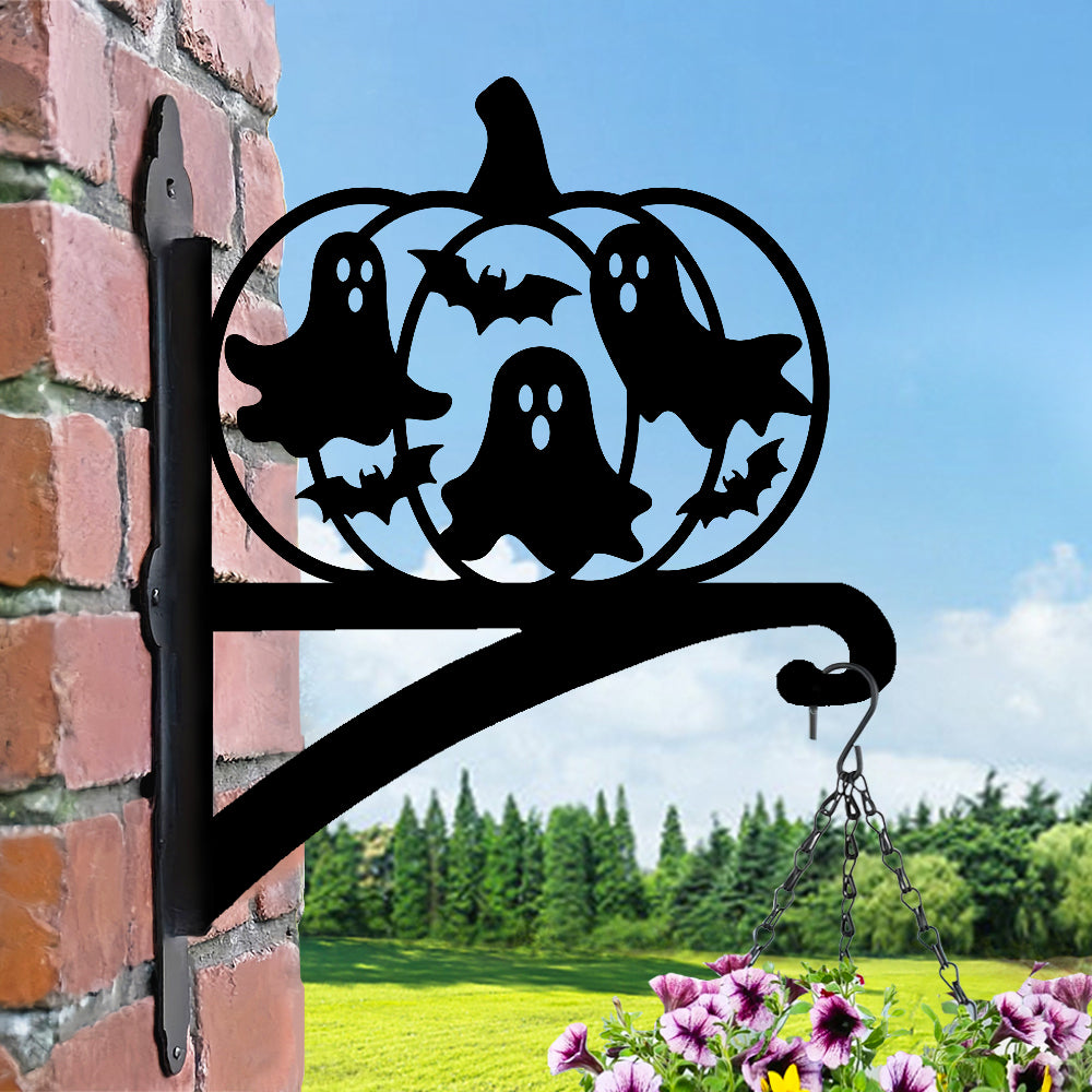Metall Pflanzenständer mit Kürbisgeist Design
