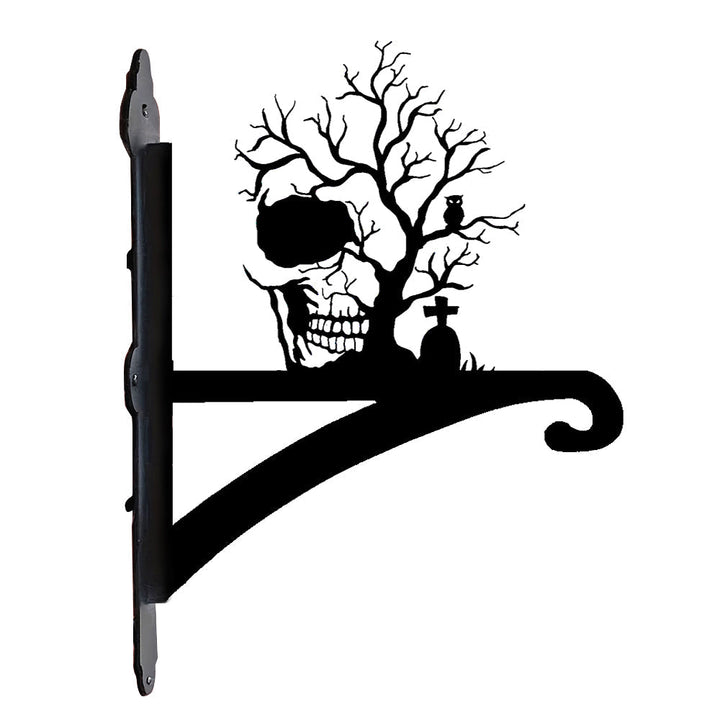 Halloween Metall Pflanzenständer mit Baum-Hängebügel