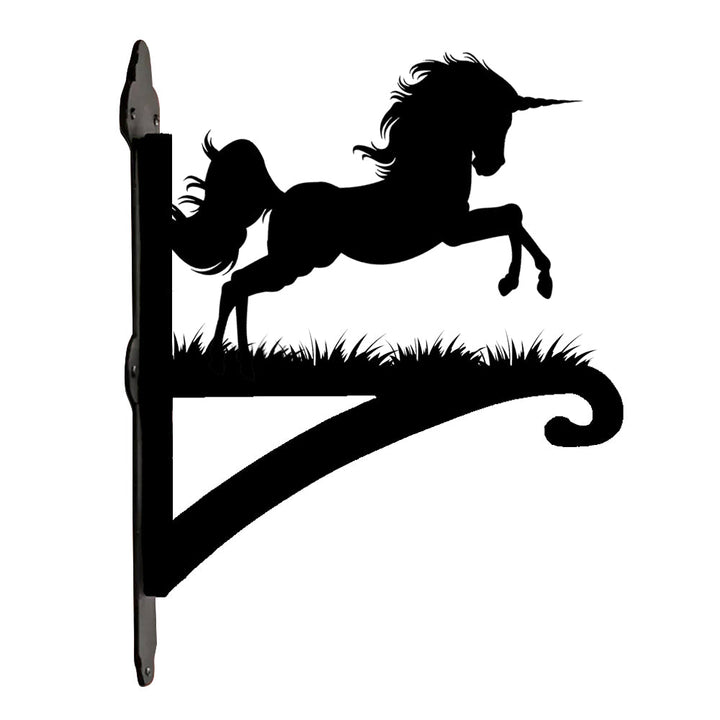 Einhorn Metall Pflanzenständer mit Hängebügel