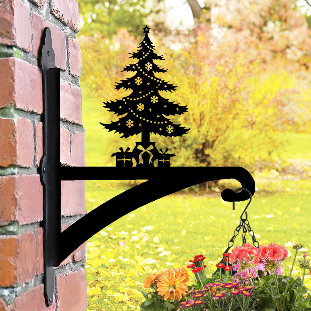 Metall Pflanzenständer mit Weihnachtsbaum-Hängebügel