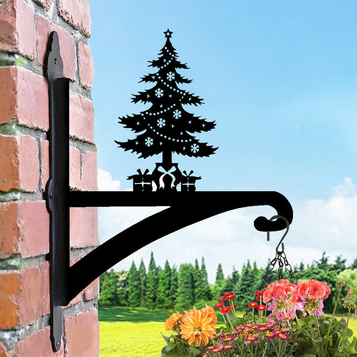 Metall Pflanzenständer mit Weihnachtsbaum-Hängebügel