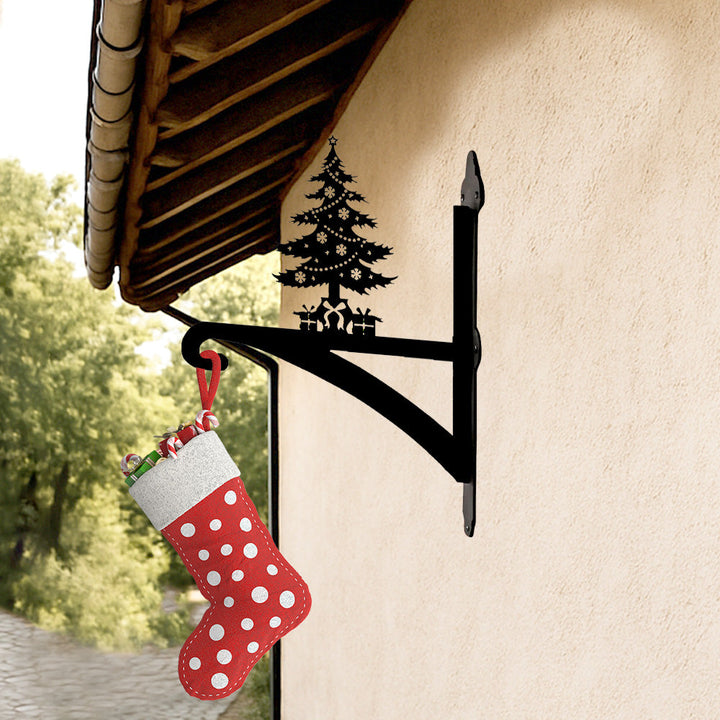 Metall Pflanzenständer mit Weihnachtsbaum-Hängebügel