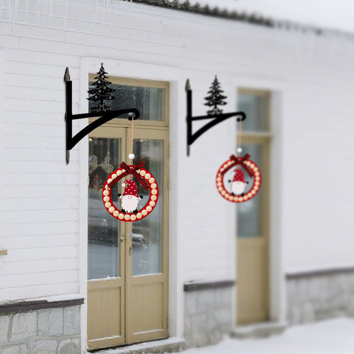 Metall Pflanzenständer mit Weihnachtsbaum-Hängebügel