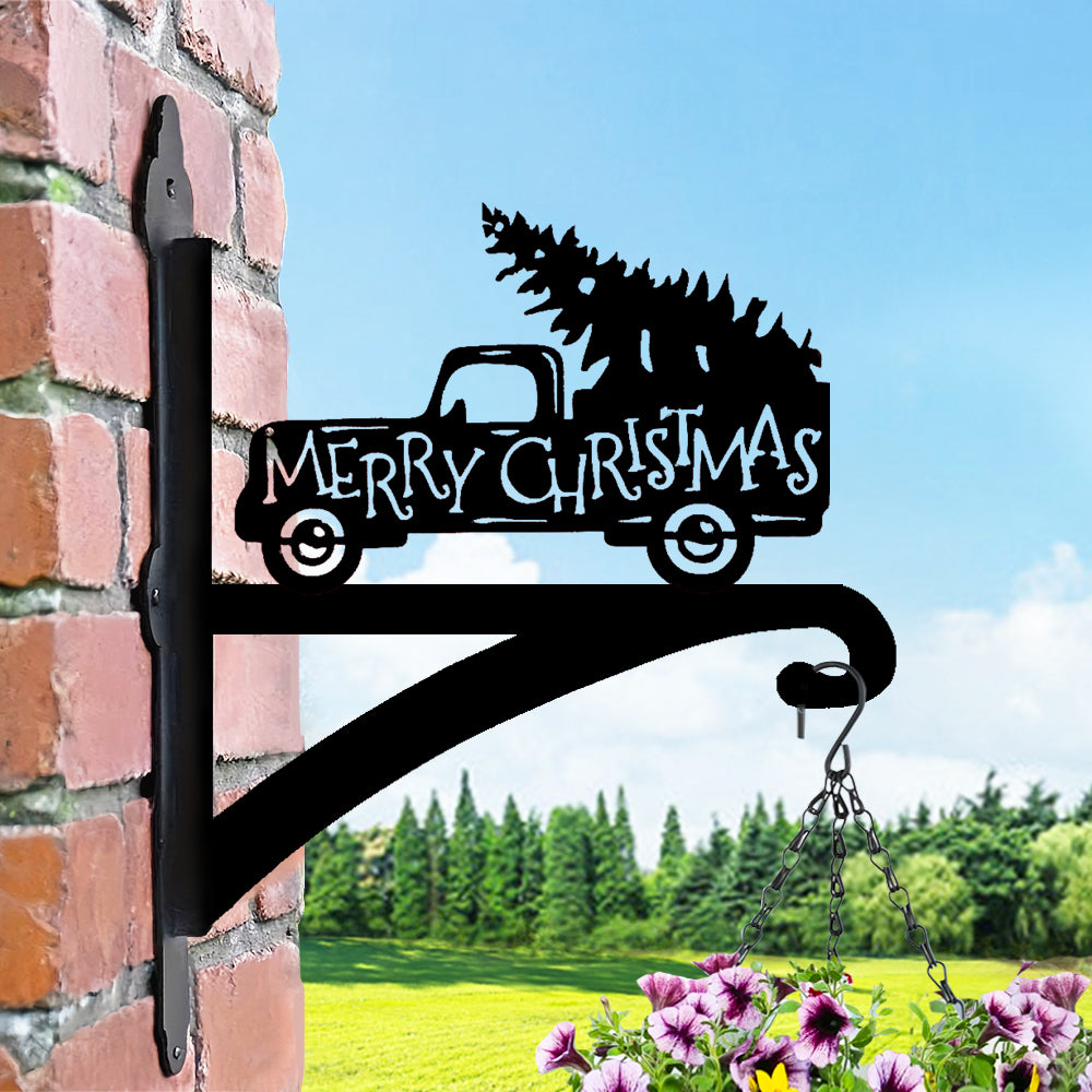Metall Pflanzenständer mit Weihnachtsmotiven für das Auto