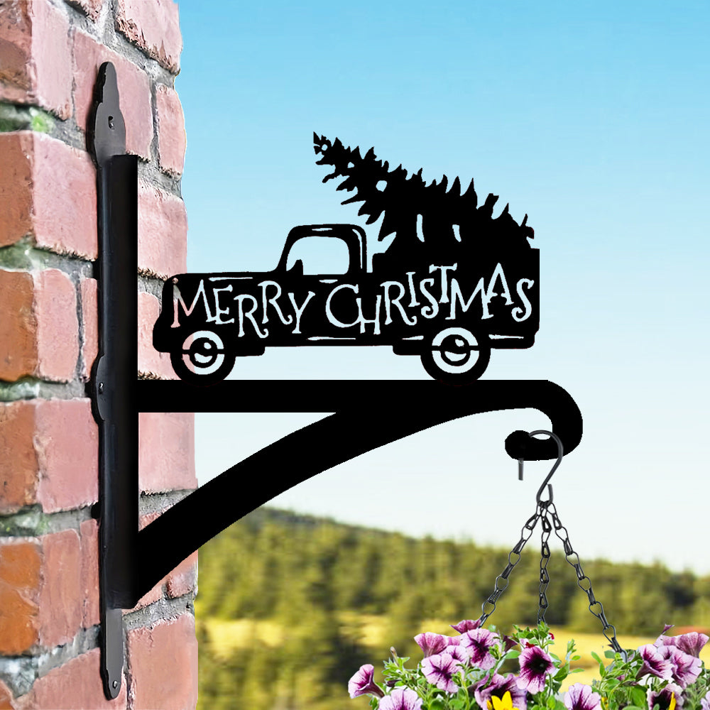 Metall Pflanzenständer mit Weihnachtsmotiven für das Auto