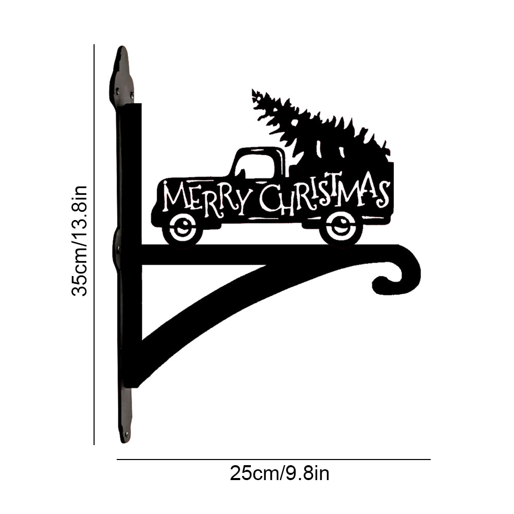 Metall Pflanzenständer mit Weihnachtsmotiven für das Auto