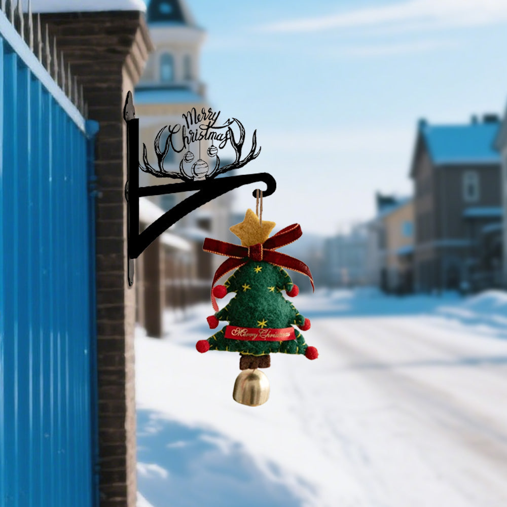 Metall Pflanzenständer mit Geweih-Design für eine frohe Weihnachtszeit