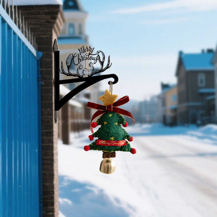 Metall Pflanzenständer mit Geweih-Design für eine frohe Weihnachtszeit