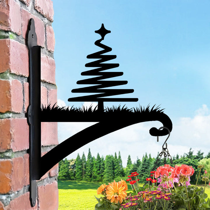 Metall Pflanzenständer mit Weihnachtsbaum-Hängebügel
