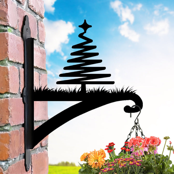 Metall Pflanzenständer mit Weihnachtsbaum-Hängebügel