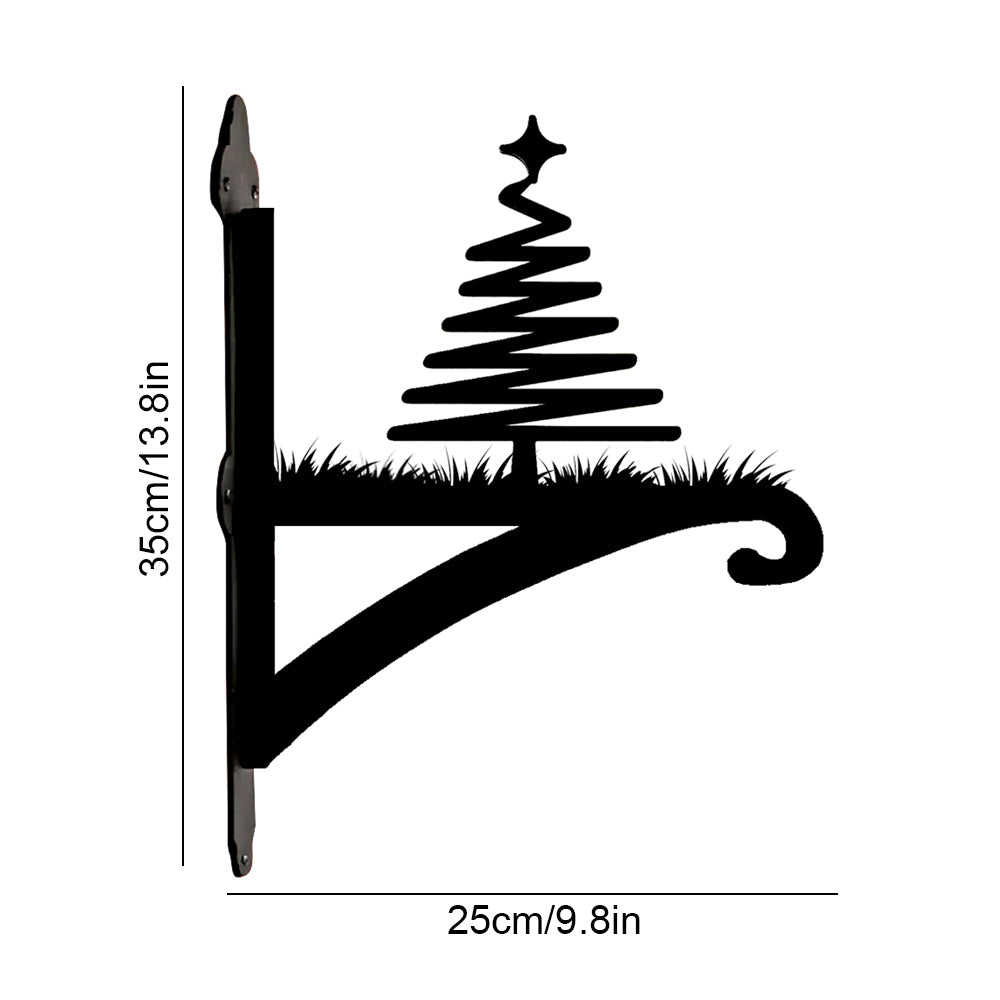 Metall Pflanzenständer mit Weihnachtsbaum-Hängebügel