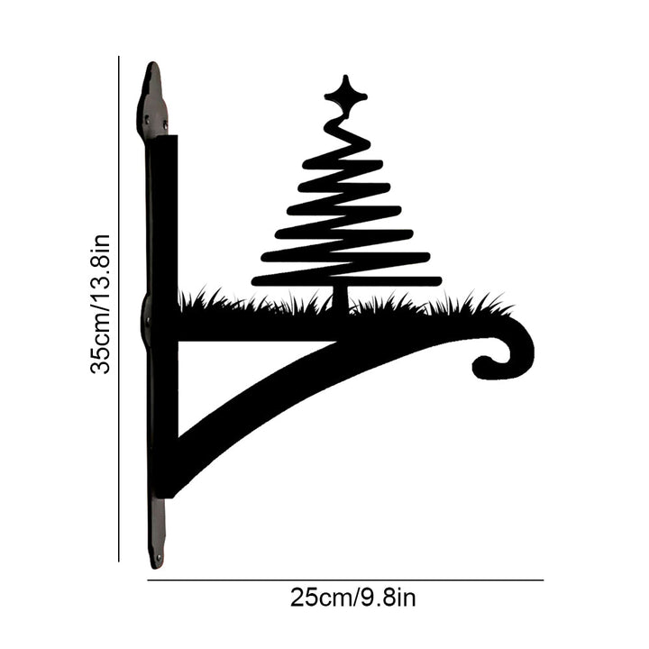 Metall Pflanzenständer mit Weihnachtsbaum-Hängebügel