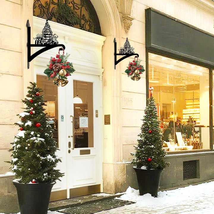 Metall Pflanzenständer mit Hängebügel - Geschenkbox für Weihnachten