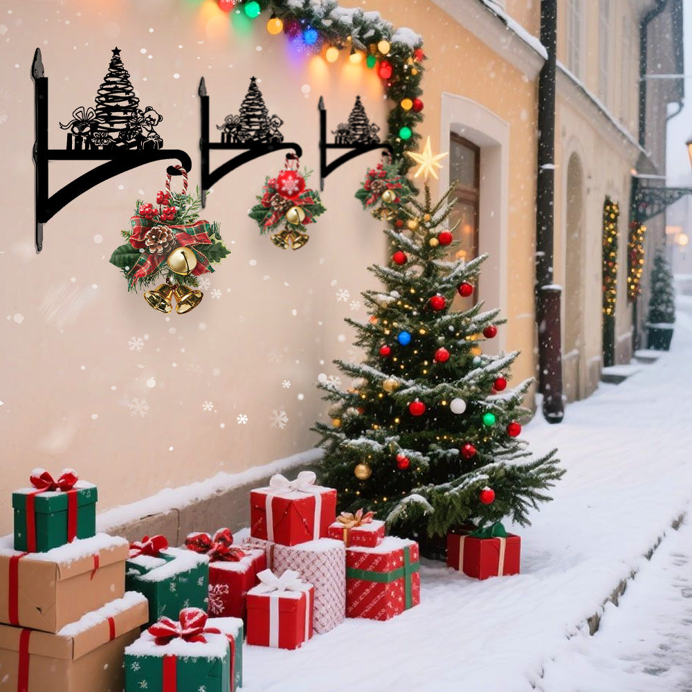 Metall Pflanzenständer mit Hängebügel - Geschenkbox für Weihnachten