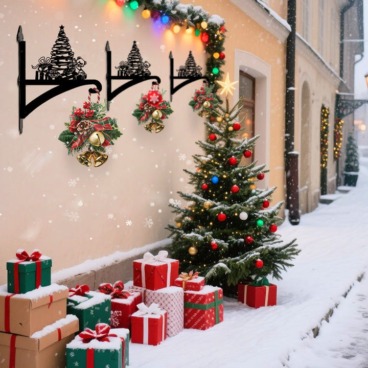 Metall Pflanzenständer mit Hängebügel - Geschenkbox für Weihnachten