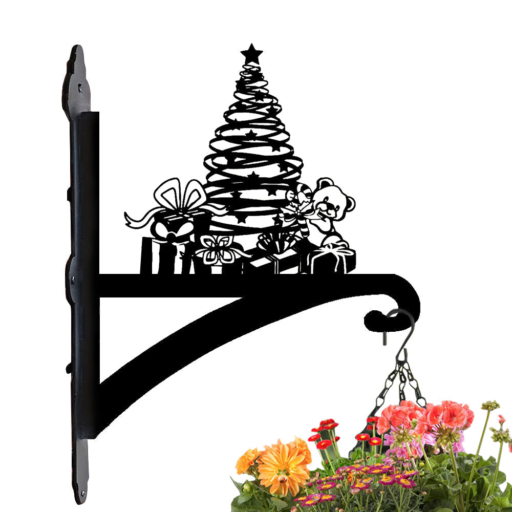 Metall Pflanzenständer mit Hängebügel - Geschenkbox für Weihnachten