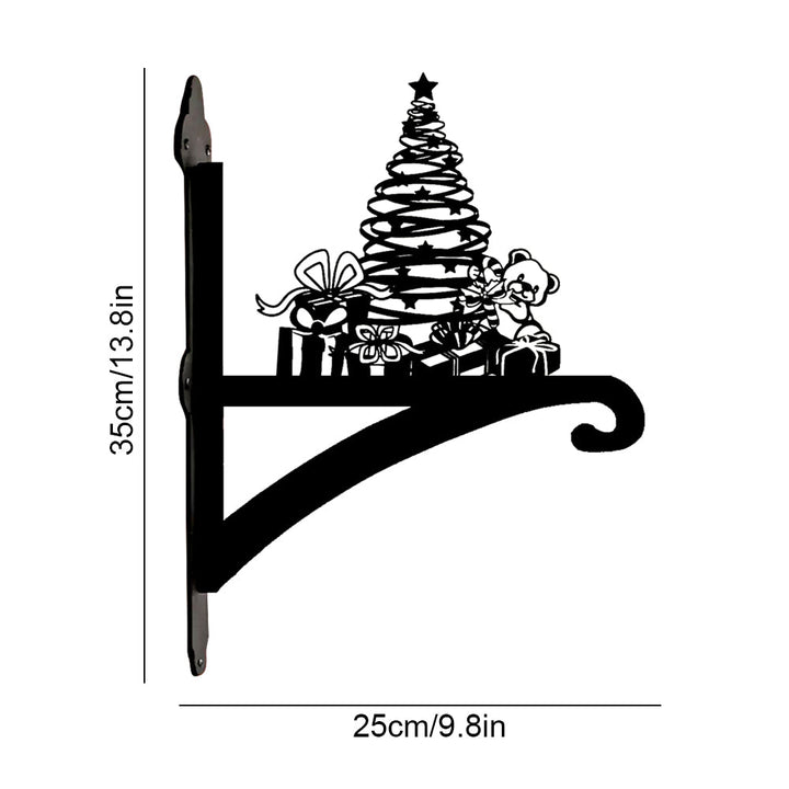 Metall Pflanzenständer mit Hängebügel - Geschenkbox für Weihnachten
