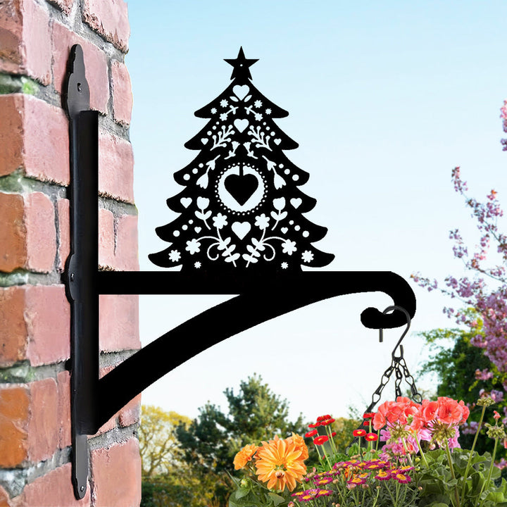 Metall Pflanzenständer mit Weihnachtsbaum-Hängebügel