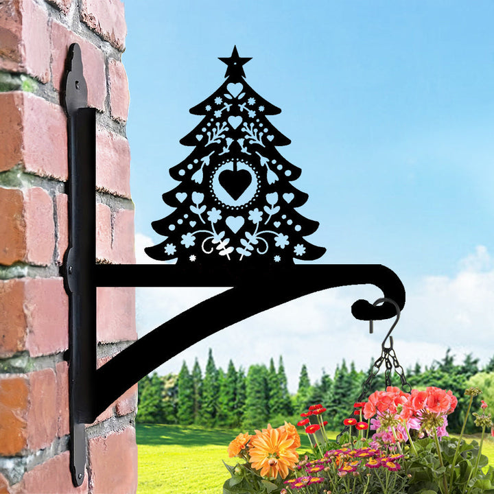 Metall Pflanzenständer mit Weihnachtsbaum-Hängebügel