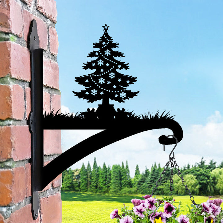Metall Pflanzenständer mit Weihnachtsbaum-Hängebügel