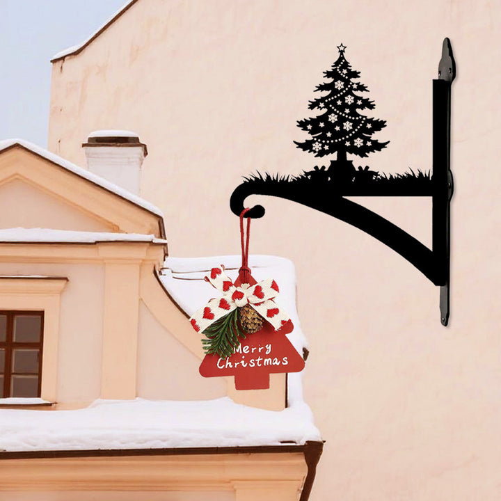 Metall Pflanzenständer mit Weihnachtsbaum-Hängebügel